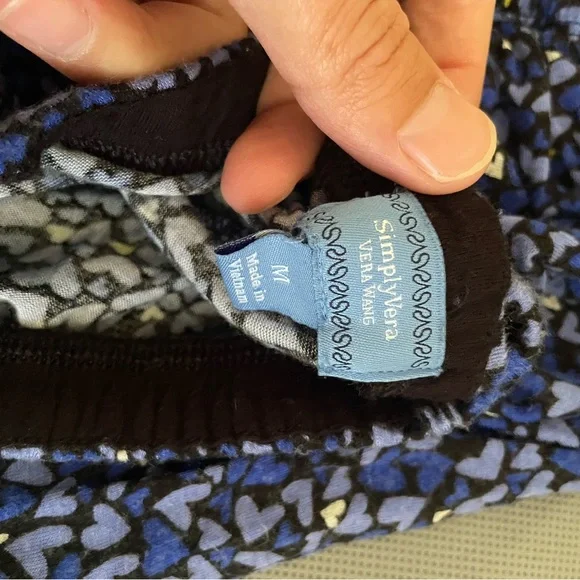 Simply Vera Vera Wang Pajama Set - Picture 3 of 3